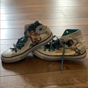 Women’s SuperWoman Converse high tops